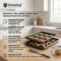 Brinthal™ Non-Stick Carbon Steel Baking Sheet Set (2-Pack)